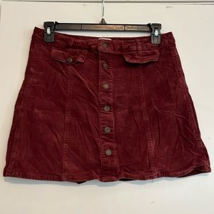 Mossimo Supply Co Corduroy Mini Skirt - Size 14